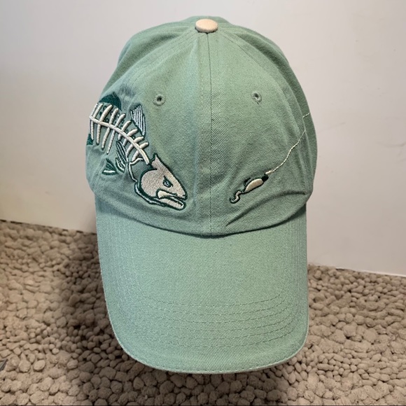 Get Reel Get Fish Hat With Skelton Fish 